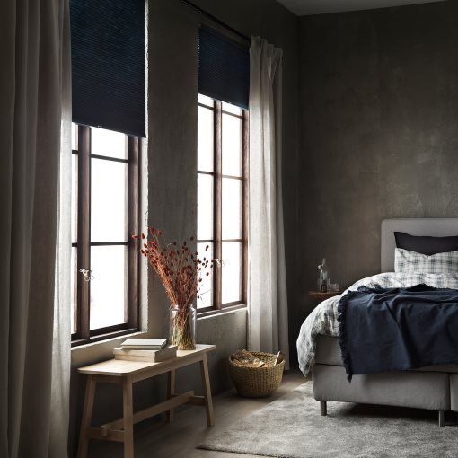 HOPPVALS, στόρι μερικής συσκότισης, κυψελοειδές, 504.510.28