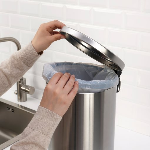 SNÖRPA, pedal bin, 12 l, 505.112.11