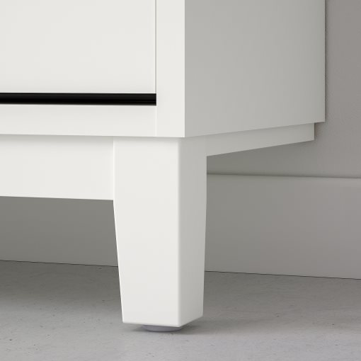 STÄLL, shoe cabinet with 3 compartments, 79x29x148 cm, 505.302.62