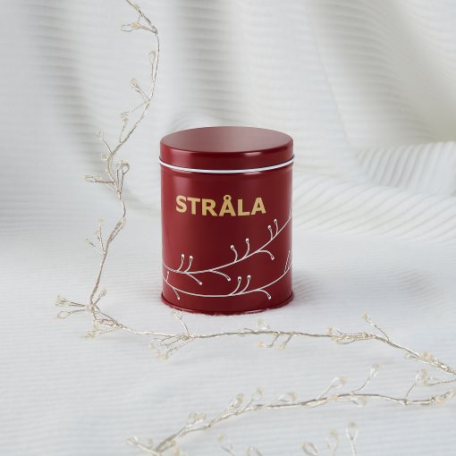 STRÅLA, γιρλάντα με ενσωματωμένο φωτισμό LED/160 λαμπτήρες/λειτουργία με μπαταρία μίνι, 505.824.54