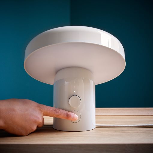 BLOMPRAKT, bluetooth speaker lamp, 505.981.48