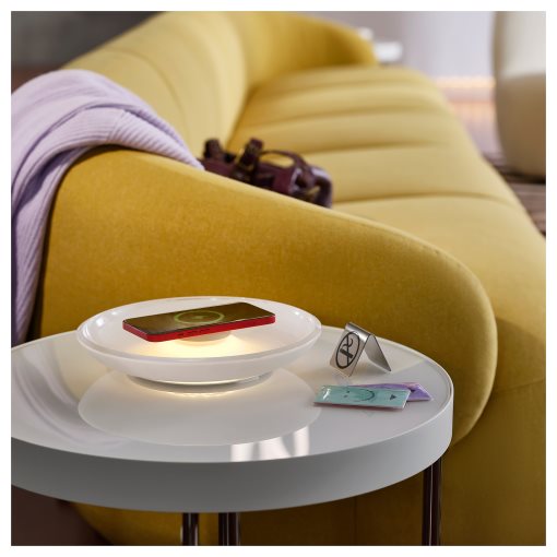 VÄSTMÄRKE, wireless charger with lighting, 505.982.14