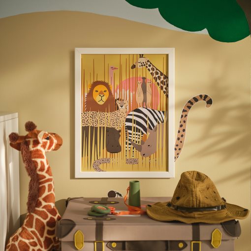 SANDLÖPARE, poster/animals on the savannah, 30x40 cm, 506.019.09