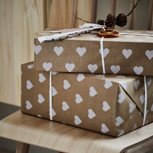 VINTERFINT, gift wrap roll, 3x0.7 m/2.10 m², 506.027.77