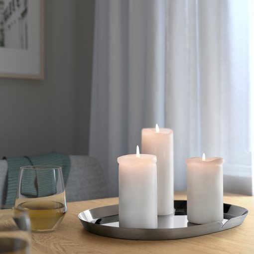 PRAKTAND, candle dish, 35x26 cm, 506.070.20