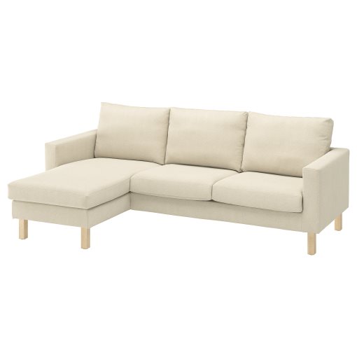 SALTSJÖBADEN, cover for 3-seat sofa with chaise longue, 506.169.82