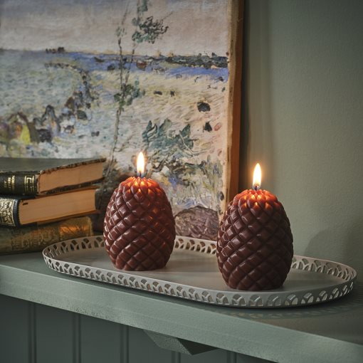 SNÖSISKA, candle dish, 31x15 cm, 506.367.63
