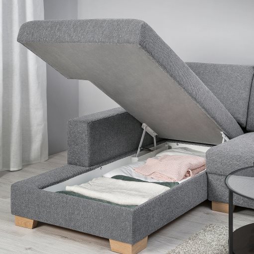 SÖRVALLEN, 4-seat sofa with chaise longues, 593.041.46