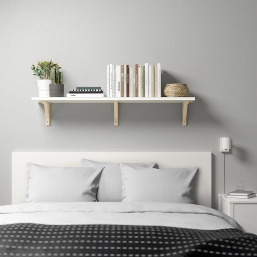 BERGSHULT/SANDSHULT, wall shelf, 120x30 cm, 593.260.25