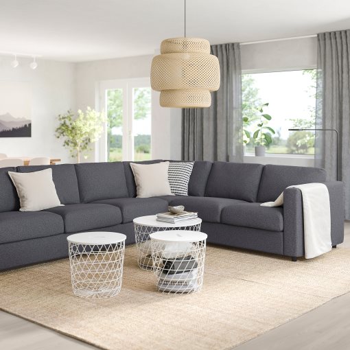 VIMLE, corner sofa, 5-seat, 593.995.78