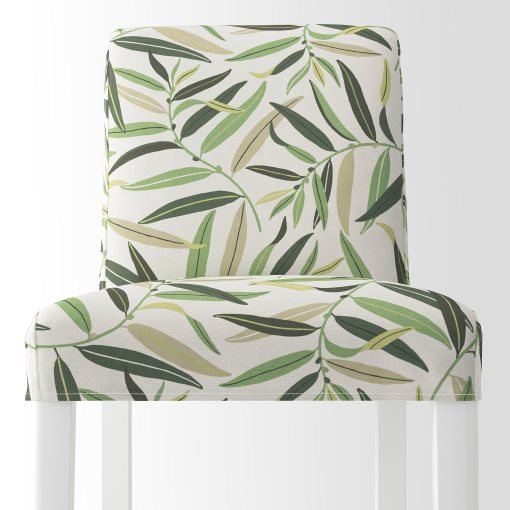 BERGMUND, σκαμπό μπαρ με πλάτη, 62 cm, 593.997.57