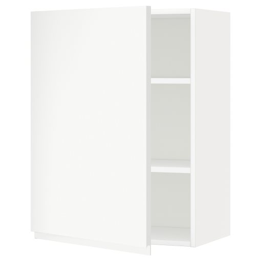 METOD, wall cabinet with shelves, 60x80 cm, 594.547.44