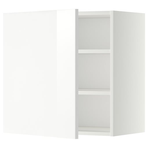 METOD, wall cabinet with shelves, 60x60 cm, 594.547.58