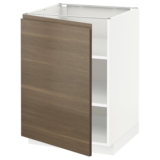 METOD, base cabinet with shelves, 60x60 cm, 594.584.50