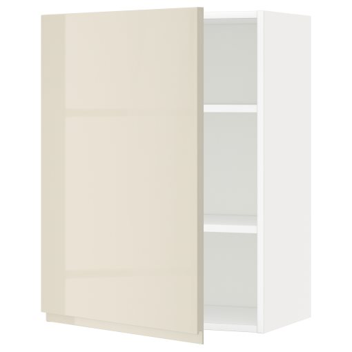 METOD, wall cabinet with shelves, 60x80 cm, 594.591.00