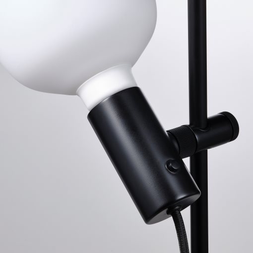 HARSLINGA/TRADFRI, floor lamp with light bulb/smart, 595.134.99