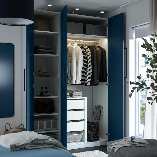 PAX/FYRUDDEN, wardrobe combination, 150x60x236 cm, 595.816.38