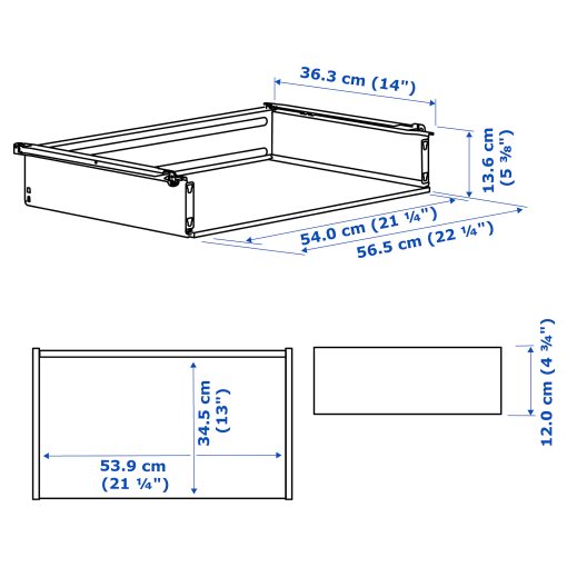 HJÄLPA, drawer without front, 603.309.84