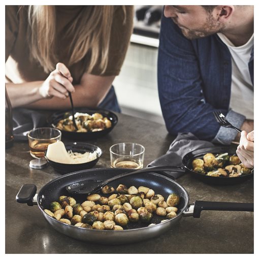 MIDDAGSMAT, frying pan/non-stick coating, 32 cm, 604.636.86