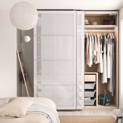 SVARTISDAL, 4 πάνελ για σκελετό συρόμενης πόρτας, 100x236 cm, 604.735.72