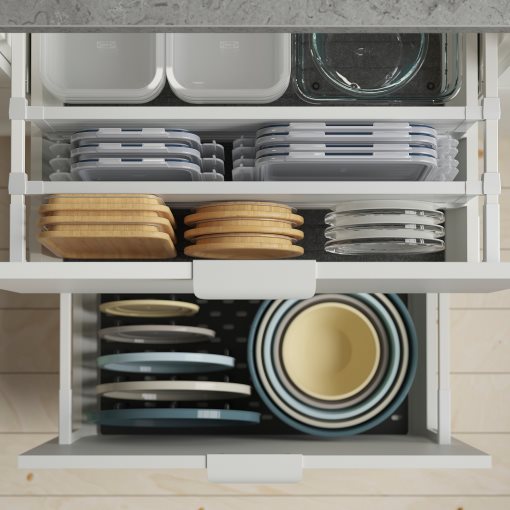 GARNITYREN, μπολ με καπάκι, σετ 5 τεμ., 604.801.29