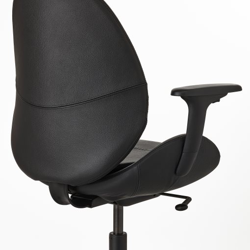 HATTEFJÄLL, office chair with armrests, 604.945.17
