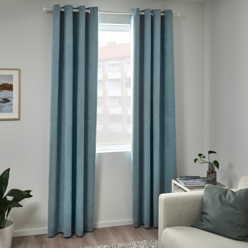 BIRTNA, block-out curtains 145x300 cm, 1 pair, 605.128.18