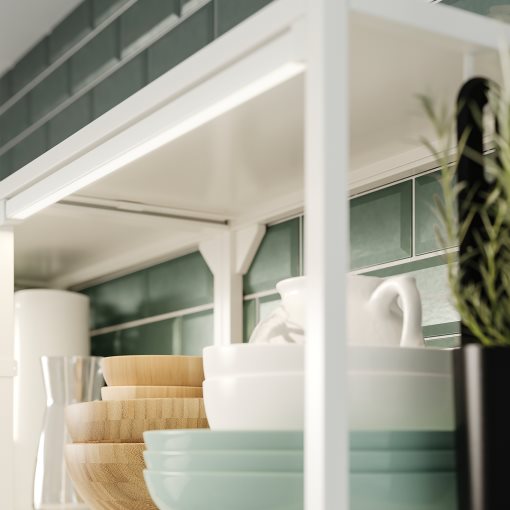 SKYDRAG, worktop/wardrobe strip with built-in LED light source with sensor/dimmable, 80 cm, 605.293.76