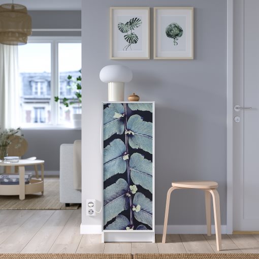 HÖGBO, γυάλινη πόρτα, 40x97 cm, 605.302.52