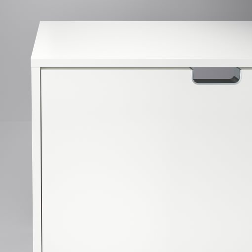STÄLL, shoe cabinet with 4 compartments, 96x17x90 cm, 605.302.66