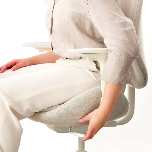 HATTEFJÄLL, office chair with armrests, 605.389.55