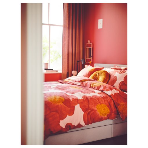 SVARTKLINT, duvet cover and pillowcase, 150x200/50x60 cm, 605.410.24