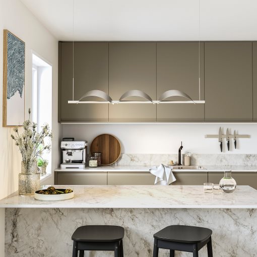 BACKSTÖRN, dimmable pendant lamp with built in LED light source, 108 cm, 605.778.76