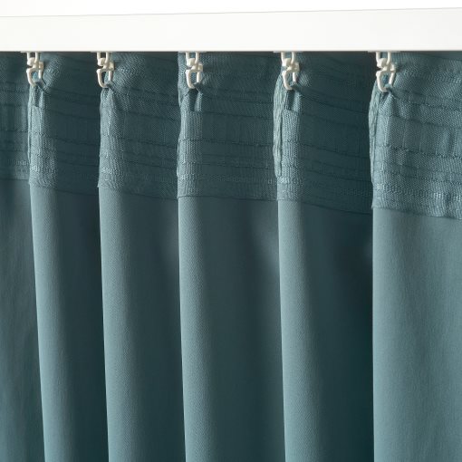 MAJGULL, room darkening curtains/1 pair, 145x300 cm, 605.860.22