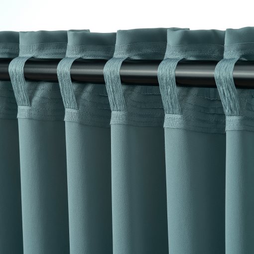 MAJGULL, room darkening curtains/1 pair, 145x300 cm, 605.860.22
