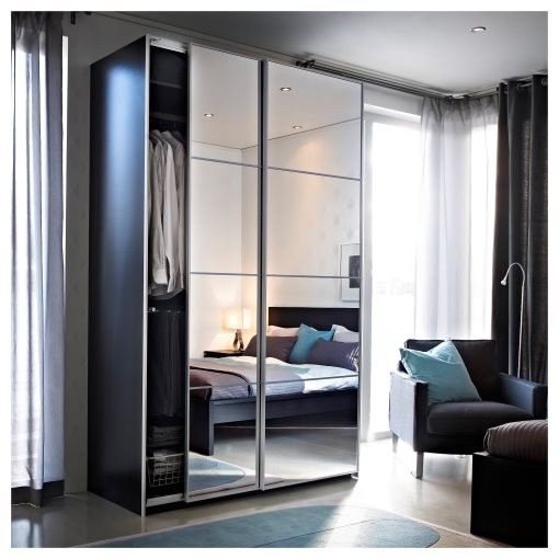 AULI, 4 panels for sliding door frame, 100x236 cm, 605.877.43