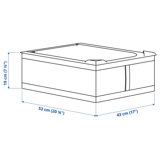 SKUBB, storage case, 43x53x19 cm, 605.910.52