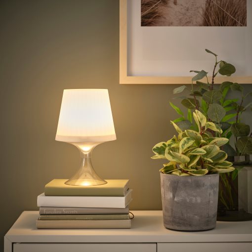 LAMPAN, portable outdoor lamp with built in LED light source/battery-operated, 24 cm, 605.946.06