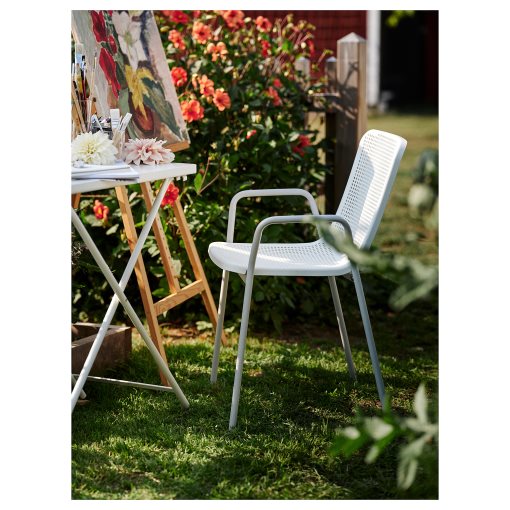 TORPARÖ, chair with armrests, outdoor, 605.954.08