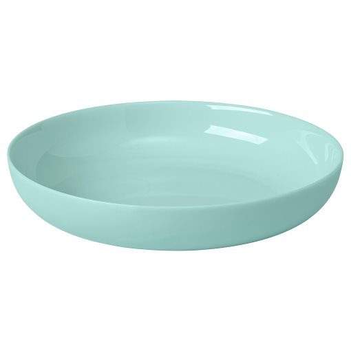 VITBLECKA, plate, 21 cm, 606.238.35