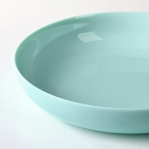 VITBLECKA, plate, 21 cm, 606.238.35