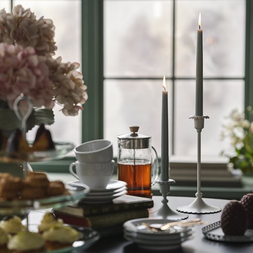 SNÖSISKA, candlestick, 25 cm, 606.367.67