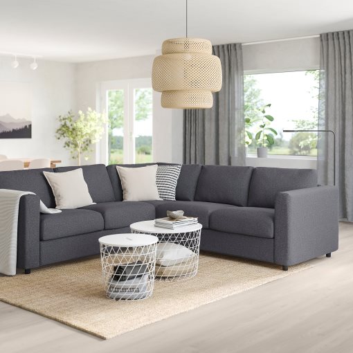 VIMLE, corner sofa, 4-seat, 693.994.79