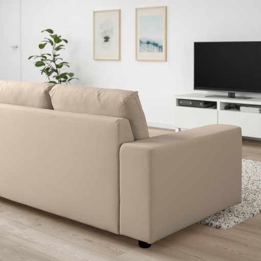 VIMLE, corner sofa, 5-seat with wide armrests, 694.018.06