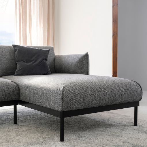 ÄPPLARYD, 3-seat sofa with chaise longue, 694.180.67