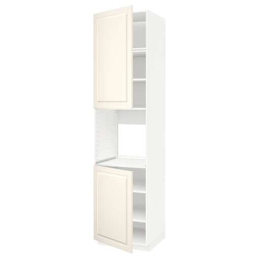 METOD, high cabinet for oven with 2 doors/shelves, 60x60x240 cm, 694.581.81
