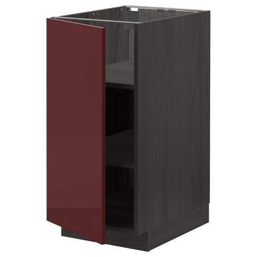 METOD, base cabinet with shelves, 40x60 cm, 694.588.31