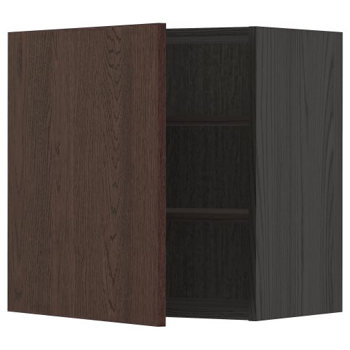 METOD, wall cabinet with shelves, 60x60 cm, 694.615.36