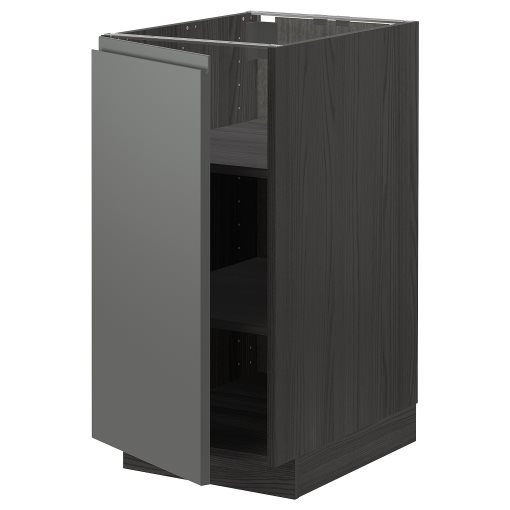 METOD, base cabinet with shelves, 40x60 cm, 694.633.28