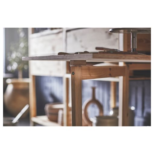 IVAR, 1 section/foldable table/sliding door, 89x30x179 cm, 694.695.18